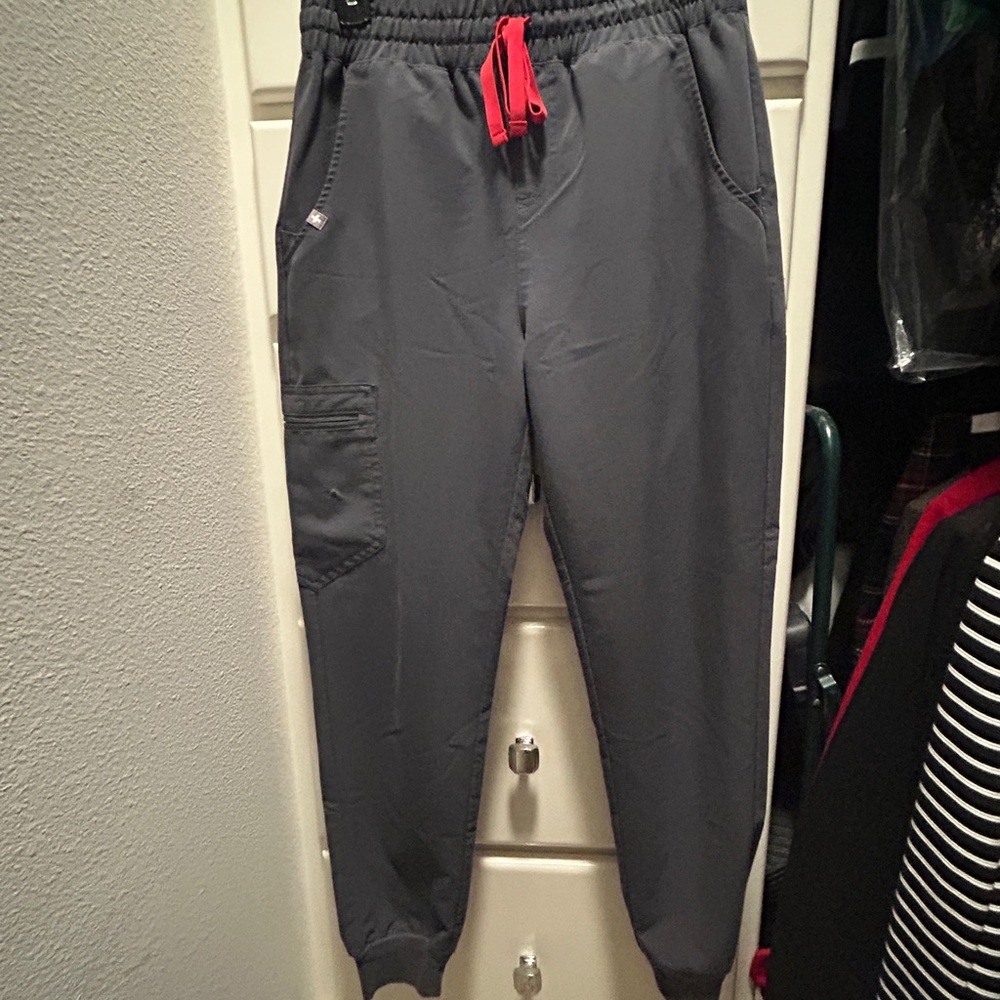 FIGS Charcoal Zamora Jogger High Waisted sz Small